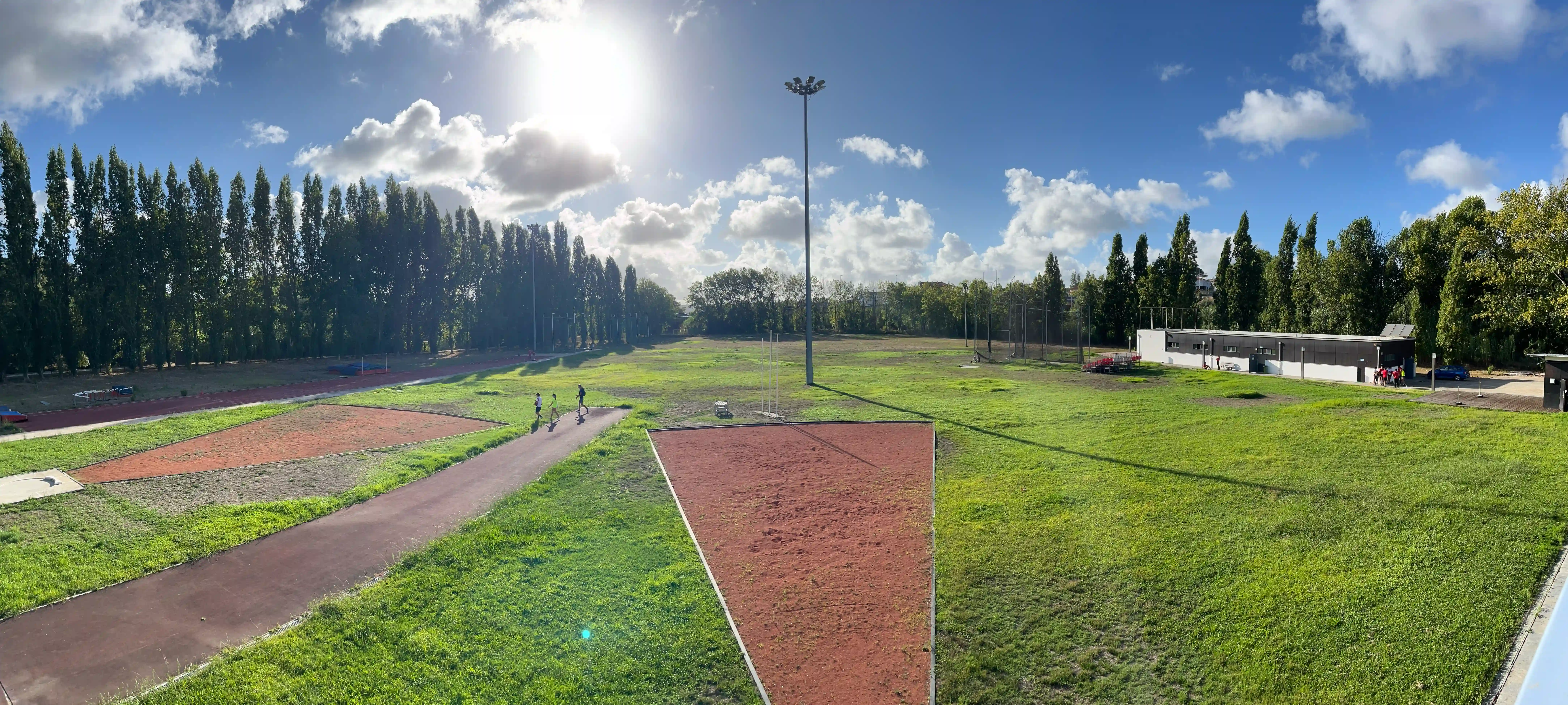Vista panorâmica do Centro Nacional de Lançamentos de Leiria