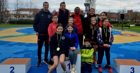 40 ATLETAS ESTIVERAM EM GRANDE AÇÃO NO CORTA-MATO ROTA DO VIDRO