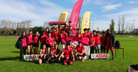 Melhor marca nacional e vários pódios para o Juventude Vidigalense no Torneio Distrital de Marcha