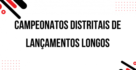 Juventude Vidigalense em destaque no Campeonato Distrital de Lançamentos Longos, disputado em duas j